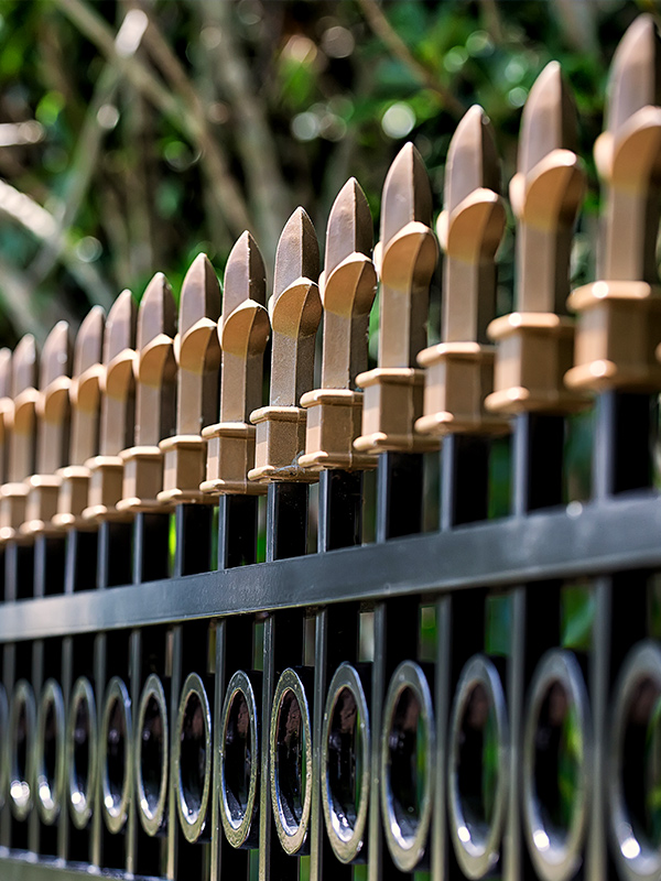 Ornamental Steel fencing benefits in Fayetteville North Carolina