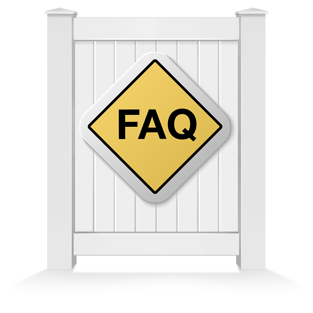 vinyl fence FAQs in the Fayetteville North Carolina area